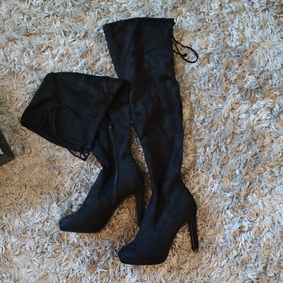 Fashion Nova Shoes - Over The Knee Boots